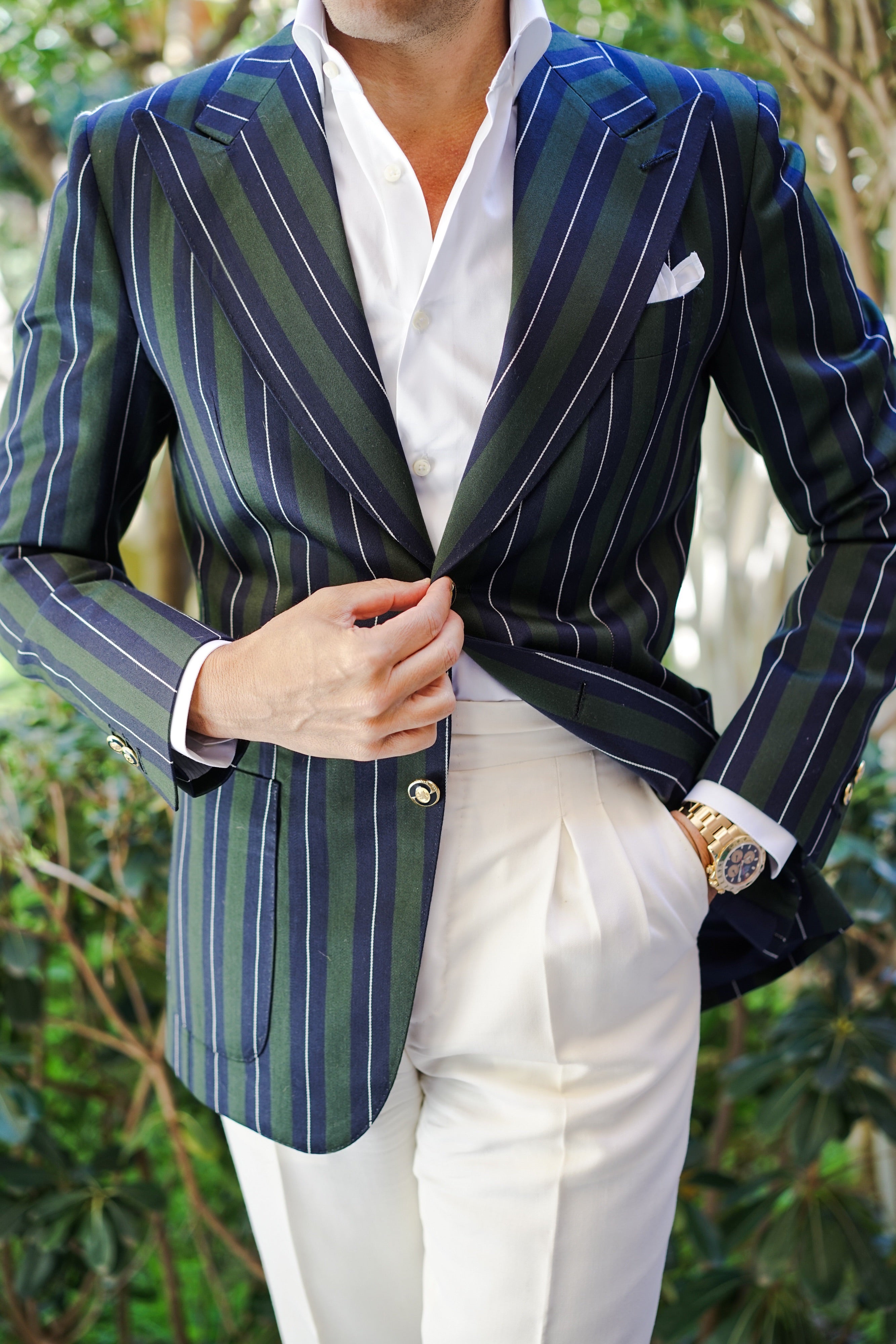 Monte Carlo Stripe Jacket Luxury Line – DanielReCollection