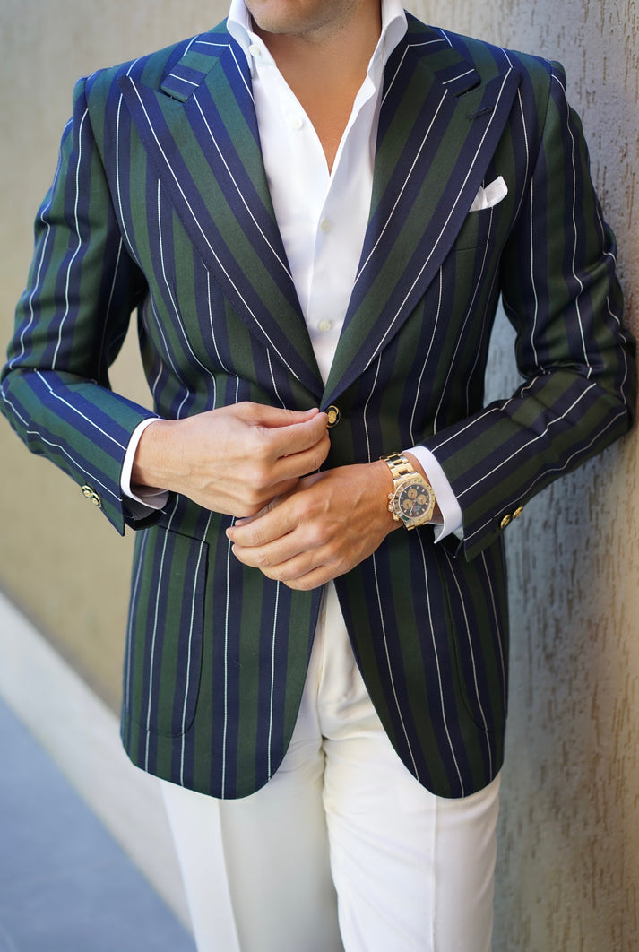 Monte Carlo Stripe Jacket Luxury Line – DanielReCollection