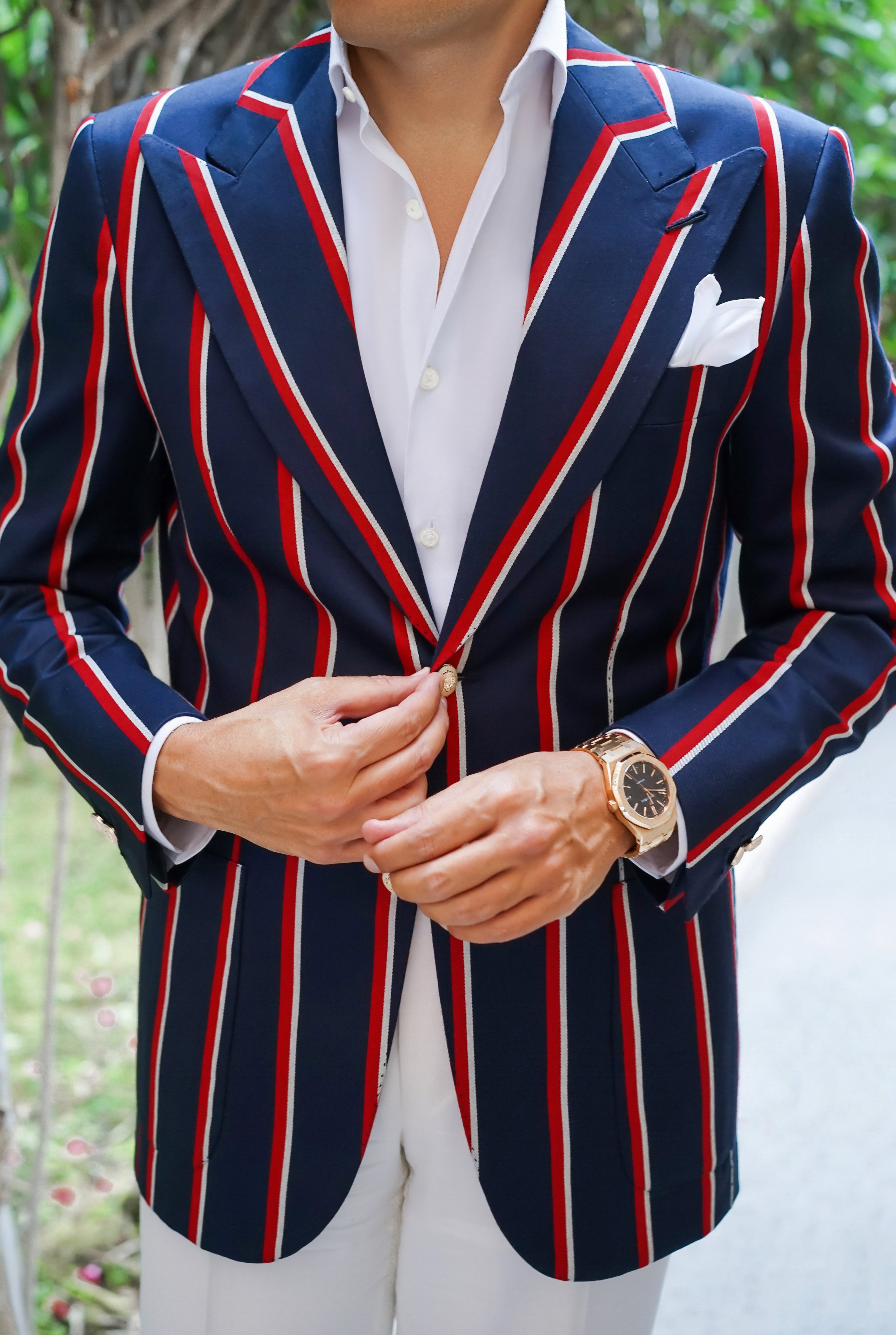 Capri Stripe Jacket Luxury Line – DanielReCollection